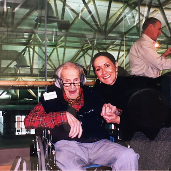 Dr. MacEwan with Janet Riopel